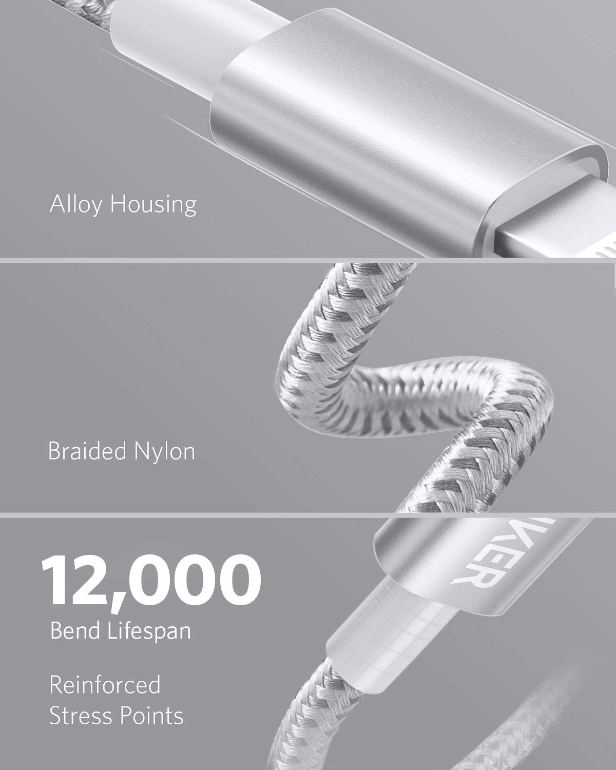 Anker <b>331</b> Cable USB-C a Lightning