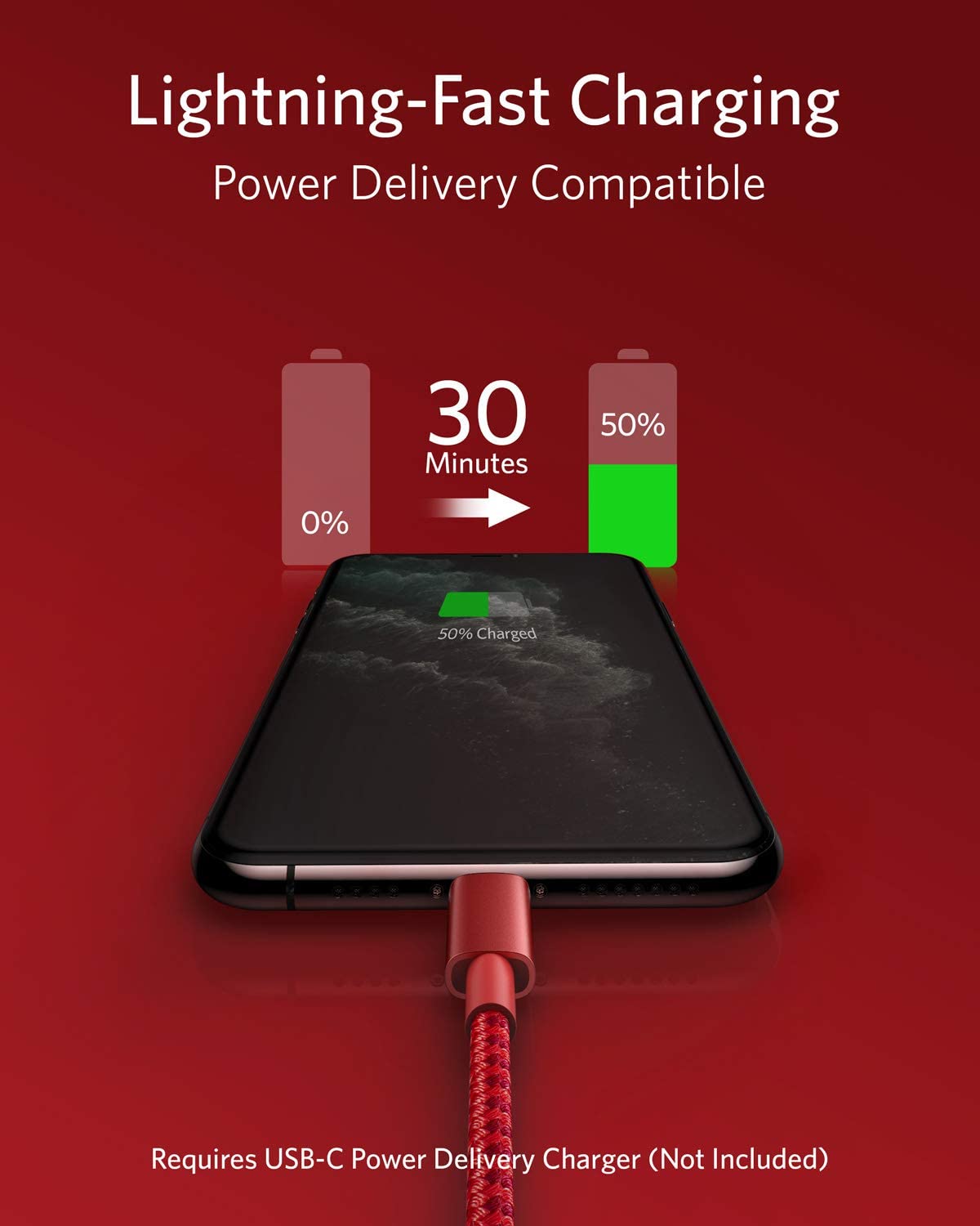 Anker <b>331</b> Cable USB-C a Lightning