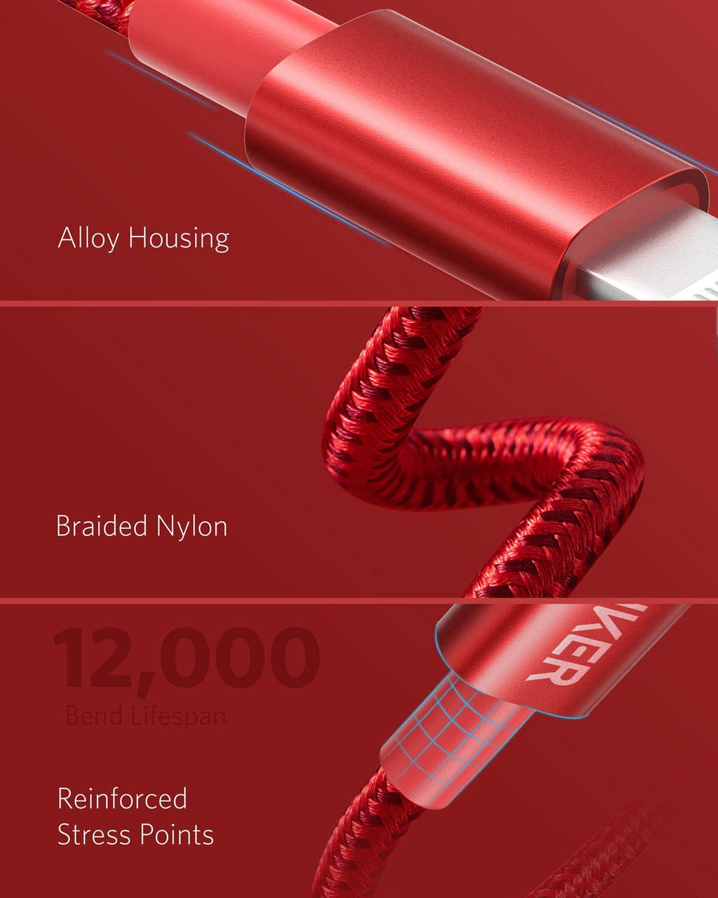 Anker <b>331</b> Cable USB-C a Lightning