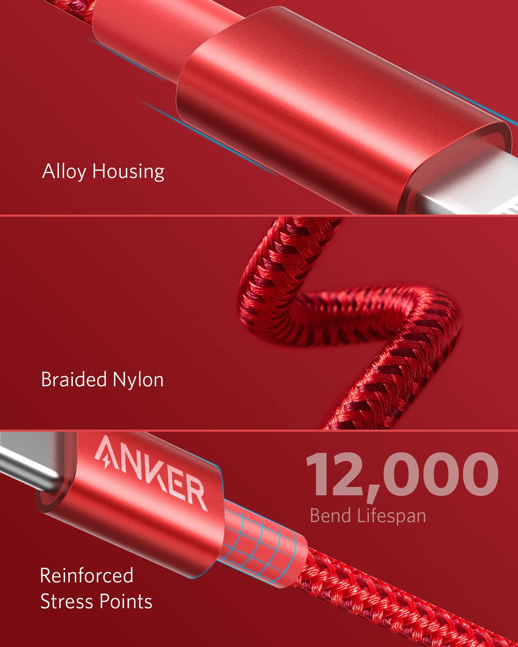Anker <b>331</b> Cable USB-C a Lightning