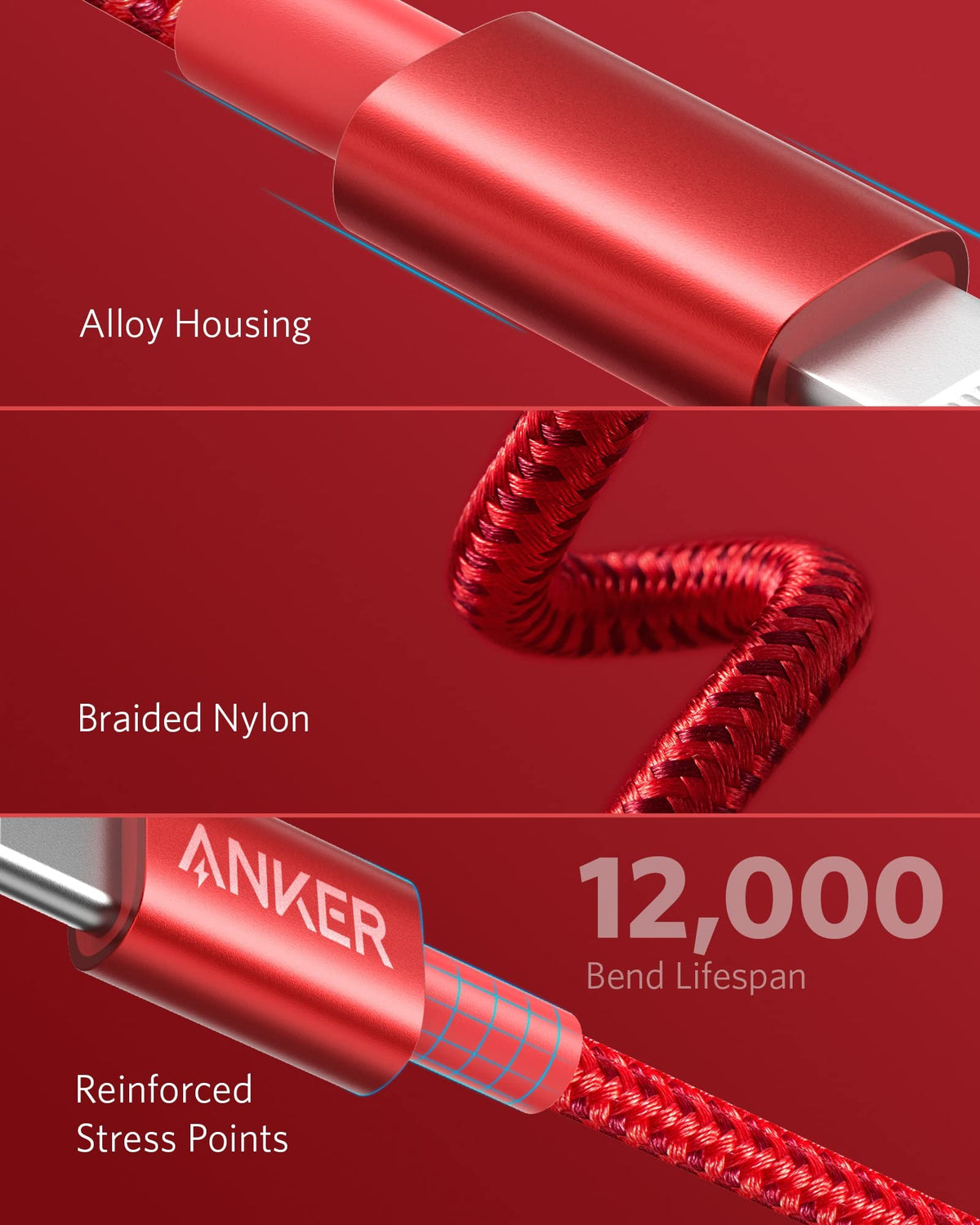 Anker <b>331</b> Cable USB-C a Lightning