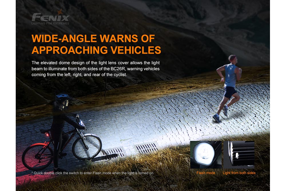 Luz LED para bicicleta Fenix BC26R