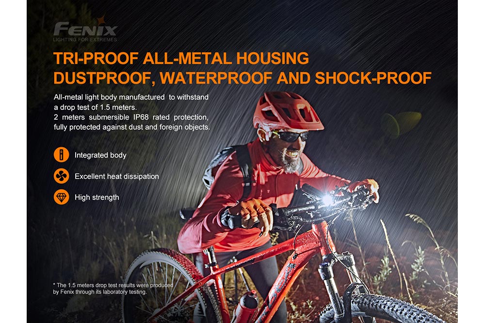 Luz LED para bicicleta Fenix BC26R
